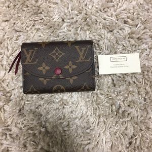 Pink authentic Louis Vuitton wallet